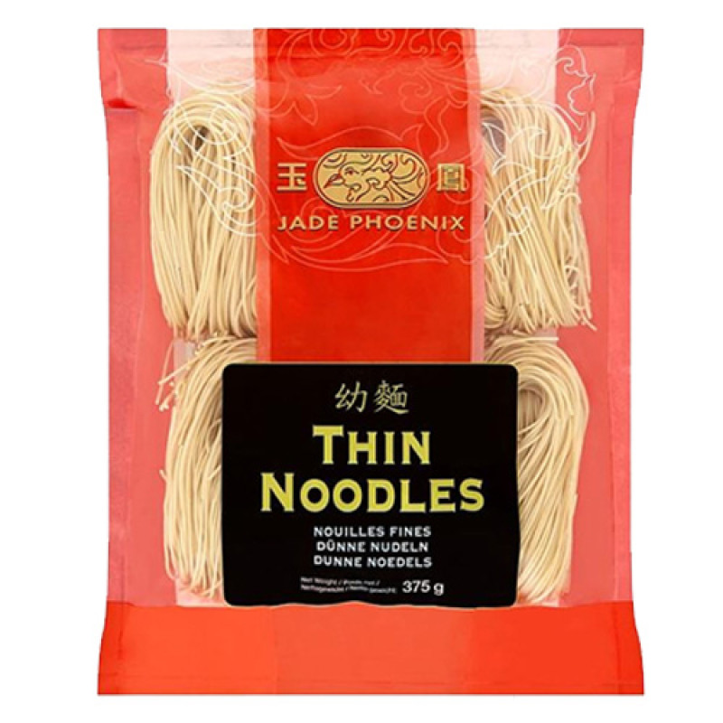 "JADE PHOENIX" Thin Noodles (375 grams) - เส้น บะหมี่