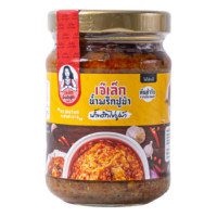 "JAY LEK PUUMA" Crab paste with blue crab roe (150 g.) - "เจ๊เล็ก ปูม้า" น้ำพริกไข่ปูม้า
