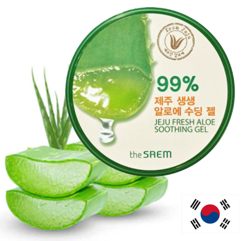 "JEJU" Deep Sea Water Moisture Aloe Vera Soothing Gel (300 ml) - หว่านหางจระเข้ "JEJU" Deep Sea Water Moisture Aloe Vera Soothing Gel (300 ml) - หว่านหางจระเข้