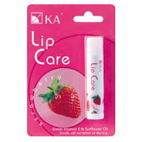 "K.A." Lip Care STRAWBERRRY (3.5 grams) - "เค.เอ." ลิปแคร์ กลิ่นสตอเบอรี่