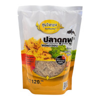 "KHUN WANG TONG" Fried Catfish Cake Spicy Salad (120 g.) - "ขุนวังทอง" ยำปลาดุกฟู (พร้อมยำ) "KHUN WANG TONG" Fried Catfish Cake Spicy Salad (120 g.) - "ขุนวังทอง" ยำปลาดุกฟู (พร้อมยำ)