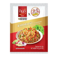 "KINDEE" Instant Fermented Fish Spicy Salad Dressing Powder (40 g) - "กินดี" น้ำยำปลาร้า