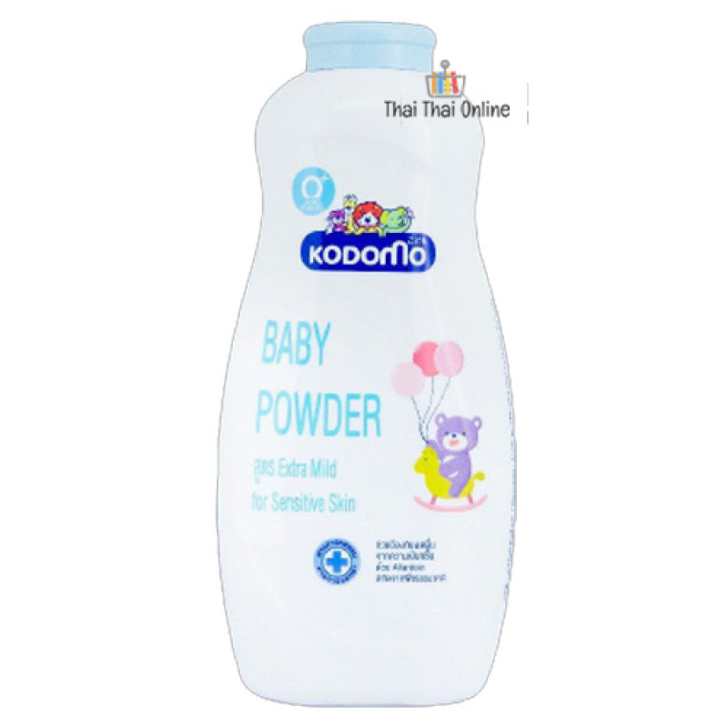 "KODOMO" Baby Powder Kodomo Powder EXTRA MILD for Sensitive Skin (350 g.) - โคโดโม แป้งเด็ก