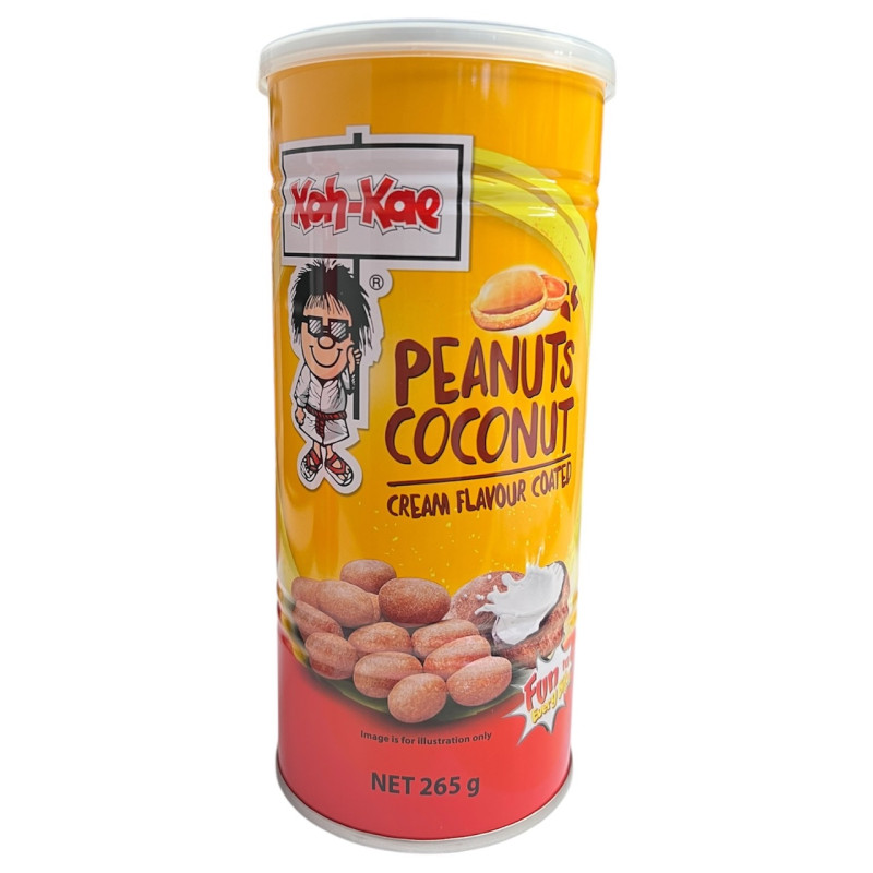 "KOH-KAE" Peanut's Coconut Cream Flavour Coated (230 grams) - "โก๋แก่" ถั่วลิสงอบกรอบ รสกะทิ 