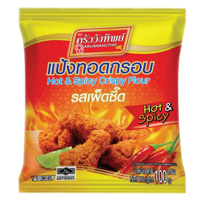 "KRUA WANGTHIP" Hot & Spicy Crispy Flour (100 g.)