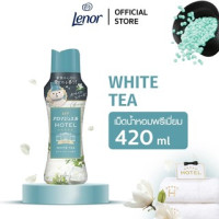 "LENOR" In-Wash Scent Booster Beads (420 ml) - เม็ดน้ำหอม กลิ่น ไวท์ ทรี "LENOR" In-Wash Scent Booster Beads (420 ml) - เม็ดน้ำหอม กลิ่น ไวท์ ทรี
