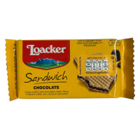 "Loacker" Sandwich Chocolate (25 g) - "ล็อคเกอร์" แซนวิช ช็อกโกแลต  