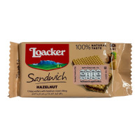 "Loacker" Sandwich Hazelnut (25 g) - "ล็อคเกอร์" แซนวิช เฮเซลนัต