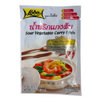 "LOBO" Sour Vegetable Curry Paste (50 g) - ﻿"โลโบ" น้ำพริกแกงส้ม