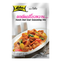 "LOBO" Sweet and Sour Seasoning Mix (30 grams) - โลโบ เปรี้ยวหวาน "LOBO" Sweet and Sour Seasoning Mix (30 grams) - โลโบ เปรี้ยวหวาน