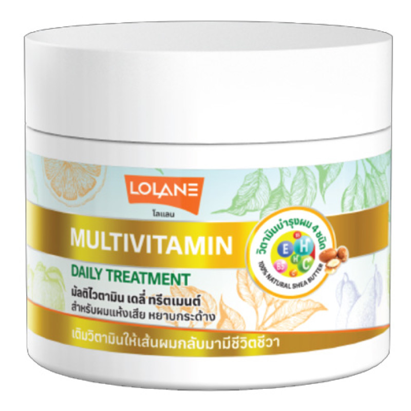 "LOLANE" Natura Multivitamin Daily Treatment (250 ml) - บำรุผมแห้งเสีย