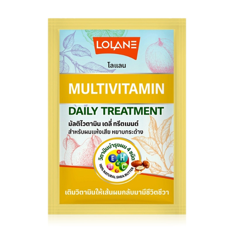 "LOLANE" Natura Multivitamin Daily Treatment (30 ml) - บำรุผมแห้งเสีย