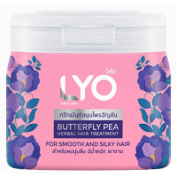 "LYO" Butterfly Pea Herbal Hair Treatment Reduce Hair Loss (200 ml.) - ไลโอ ทรีทเมนท์