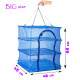 "KITCHEN" Collapsible Drying Rack BIG 45*46 cm, 3 stories (1 set)