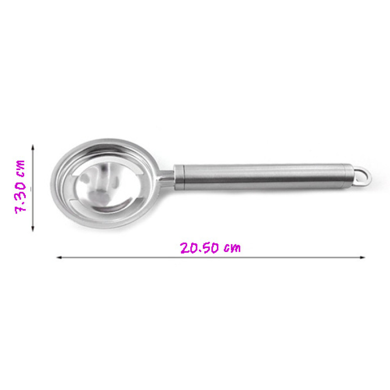 "KITCHEN" Egg Separator - Stainless (1 pc) - แยกไข่