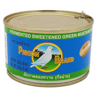 "PIGEON" Pickled Sweetened Mustard Green (80 g.) - ผักกาดดอง "PIGEON" Pickled Sweetened Mustard Green (80 g.) - ผักกาดดอง