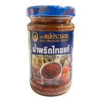 "MAE PRANOM" Thai Crush Chilli (67 grams) - "แม่ประนอม" น้ำพริกไทยแท้ 