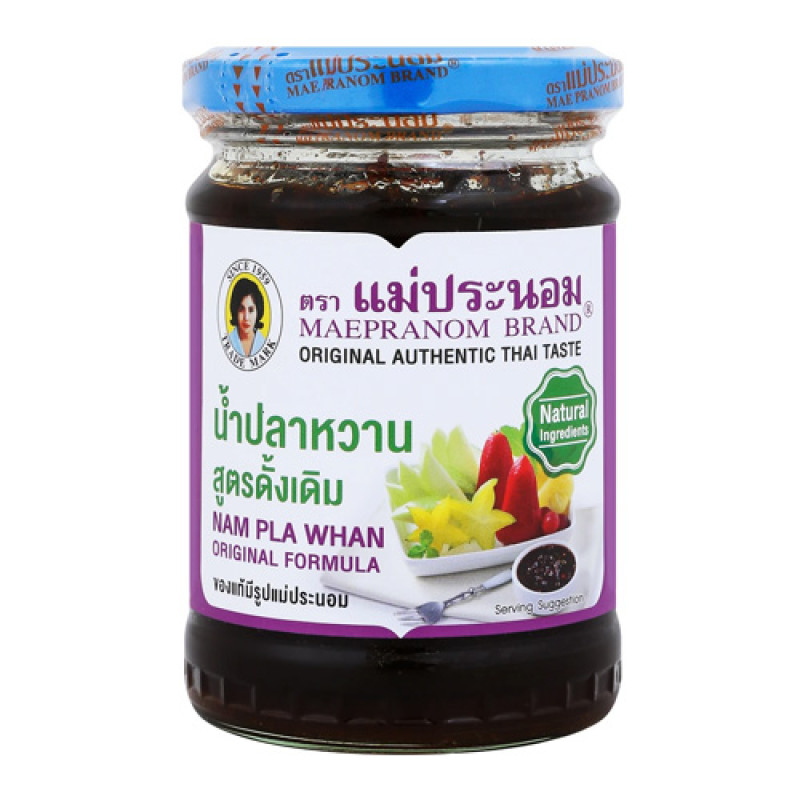 "MAE PRANOM" Original Dipping Sauce (228 g.) - "แม่ประนอม" น้ำปลาหวาน สูตรดั้งเดิม