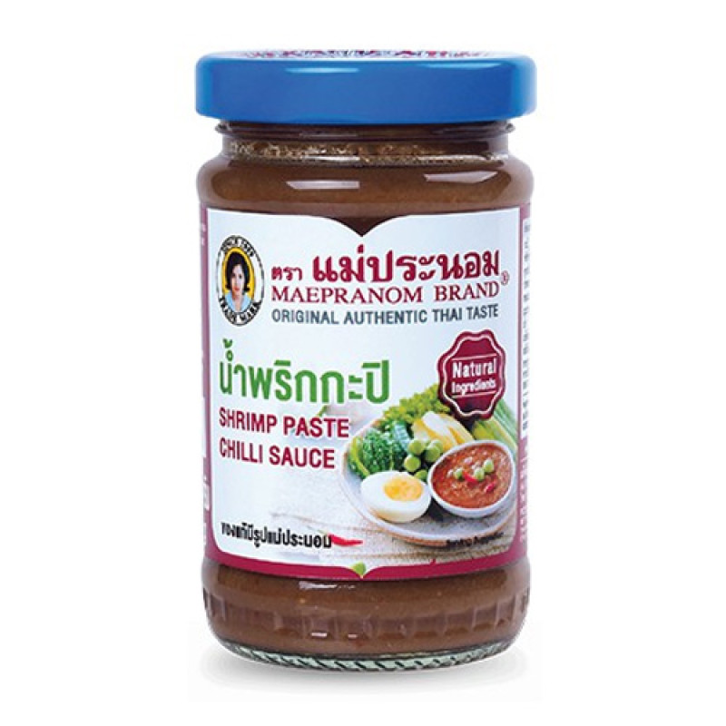 "MAE PRANOM" Shrimp Paste Chilli Sauce (120 grams) - แม่ประนอม น้ำพริกกะปิ 