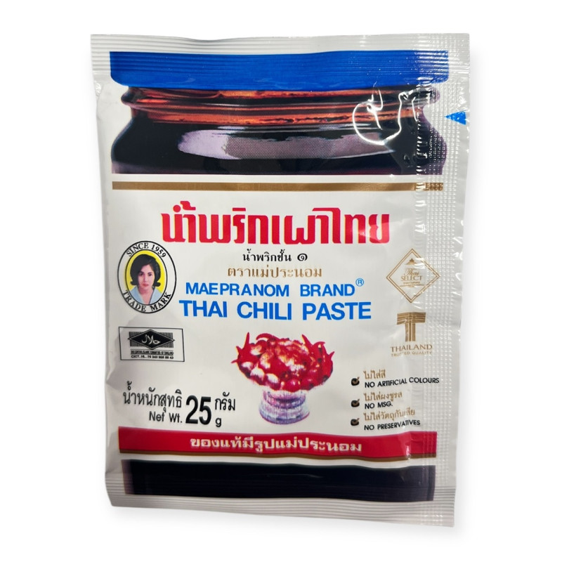 "MAE PRANOM" Chili Paste (25g) - น้ำพริกเผา