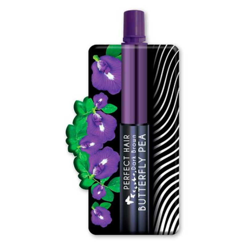 "MEJI" Perfect Hair Butterfly Pea DARK BROW (3 ml.) (EXP 19/04/2024)