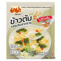 "MAMA" Instant Rice Soup Egg Seaweed Flavour (35 grams) - มาม่า ข้าวต้ม รสซุปไข่สาหร่าย