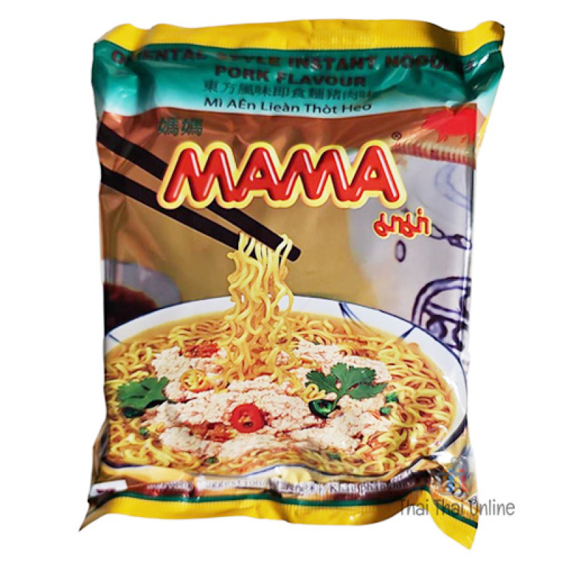 "Mama" Instant Noodles Pork Flavour (60 grams) - มาม่า