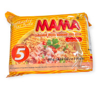 "Mama" Instant Noodles Pork Flavour (60 grams x 5 packs) - มาม่า "Mama" Instant Noodles Pork Flavour (60 grams x 5 packs) - มาม่า