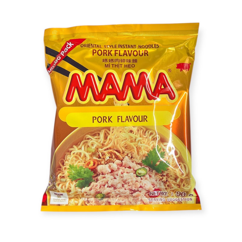 "Mama" Instant Noodles Pork Flavour (90 grams) - มาม่า