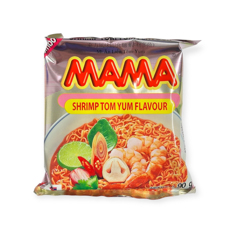 "Mama" Instant Noodles Shrimp Tom Yum Flavour (Jumbo 90 grams) - มาม่า