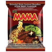 "Mama" Instant Noodles Stew Beef Flavour (60 grams) - มาม่า รสเนื้อตุ๋น "Mama" Instant Noodles Stew Beef Flavour (60 grams) - มาม่า รสเนื้อตุ๋น