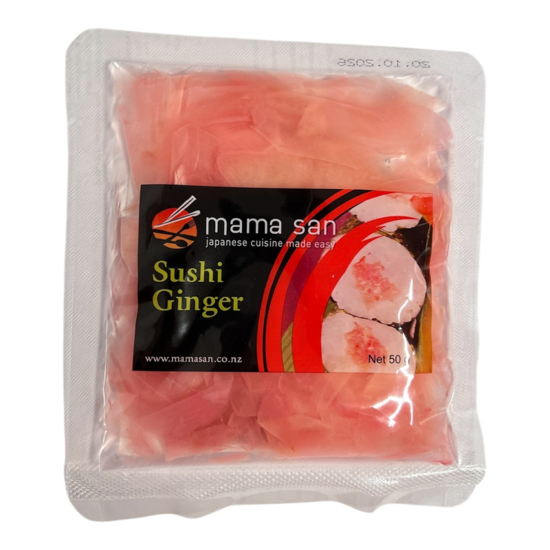 "MAMA SAN" Sushi Ginger (50 grams) - ขิงดอง "MAMA SAN" Sushi Ginger (50 grams) - ขิงดอง