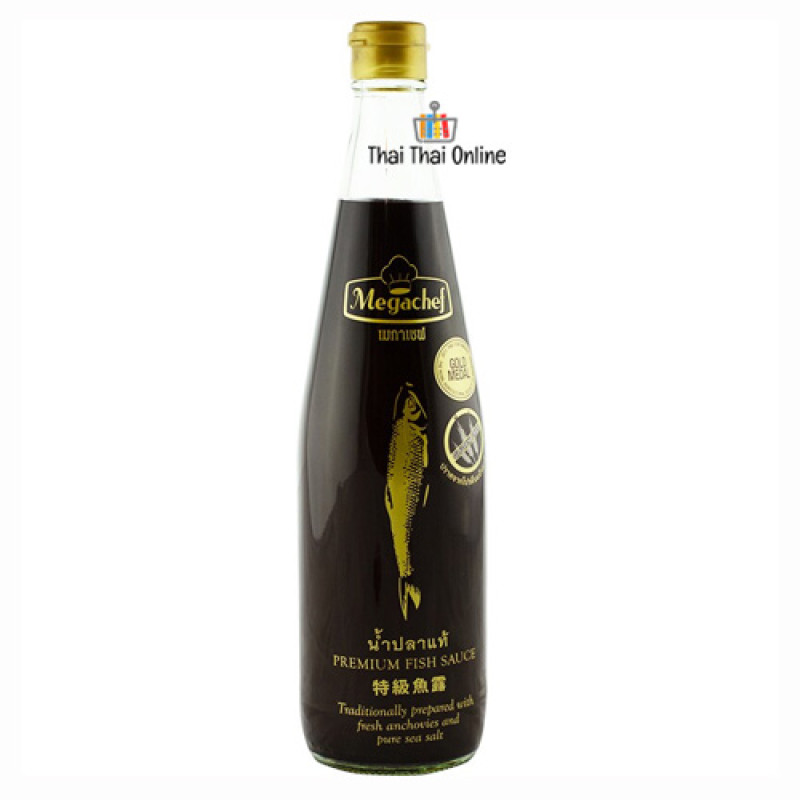 "MEGACHEF"  Premium Fish Sauce (500 ml.)  - เมกะเชฟ น้ำปลา