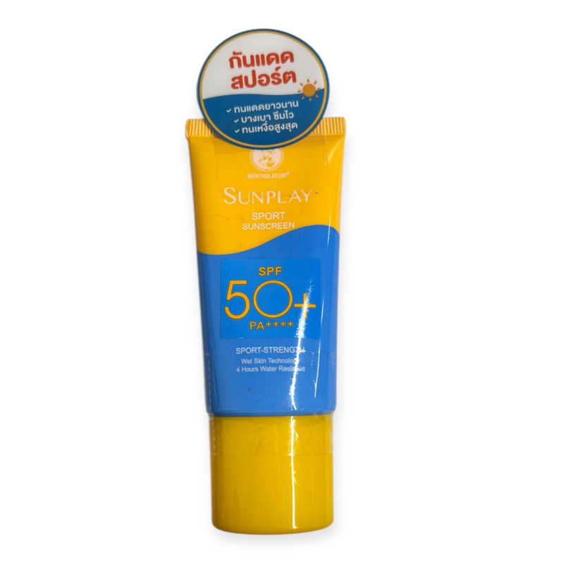 "MENTHOLATUM" Sunplay Sport Sunscreen Cream SPF 50+ PA++++ (30 grams) - ครีมกันแดด "MENTHOLATUM" Sunplay Sport Sunscreen Cream SPF 50+ PA++++ (30 grams) - ครีมกันแดด