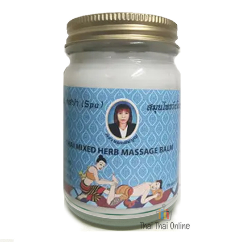 "MOR SOMBOON" Herb Balm Spy Cream (100 grams) - นวดสปา