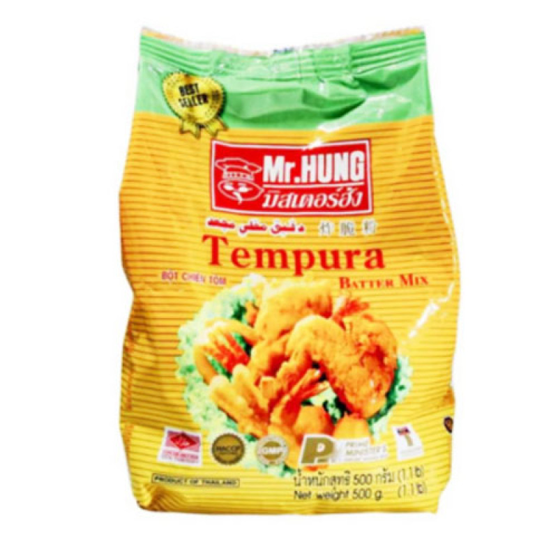 "Mr.Hung" Tempura Powder (500 grams) - แป้งทอดกรอบ