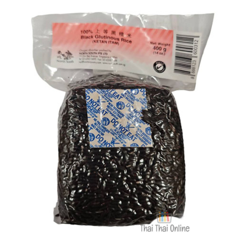 "NORTH SOUTH" Black Glutinous Rice  (400 g)