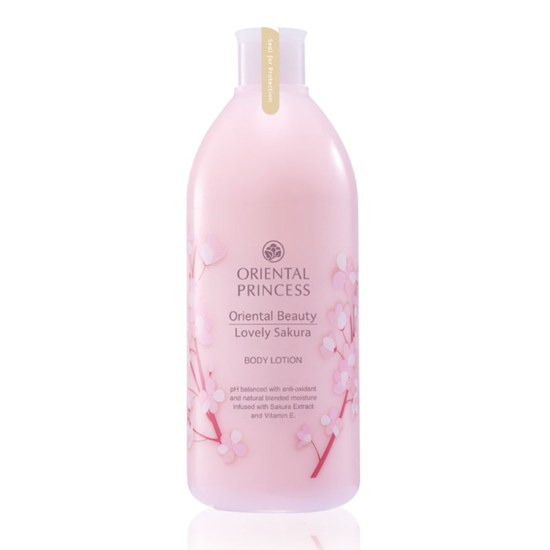 "ORIENTAL PRINCESS" Body Lotion  LOVELY SAKURA  (400ml) -  ออเรียนทัล ปริ๊นเซส