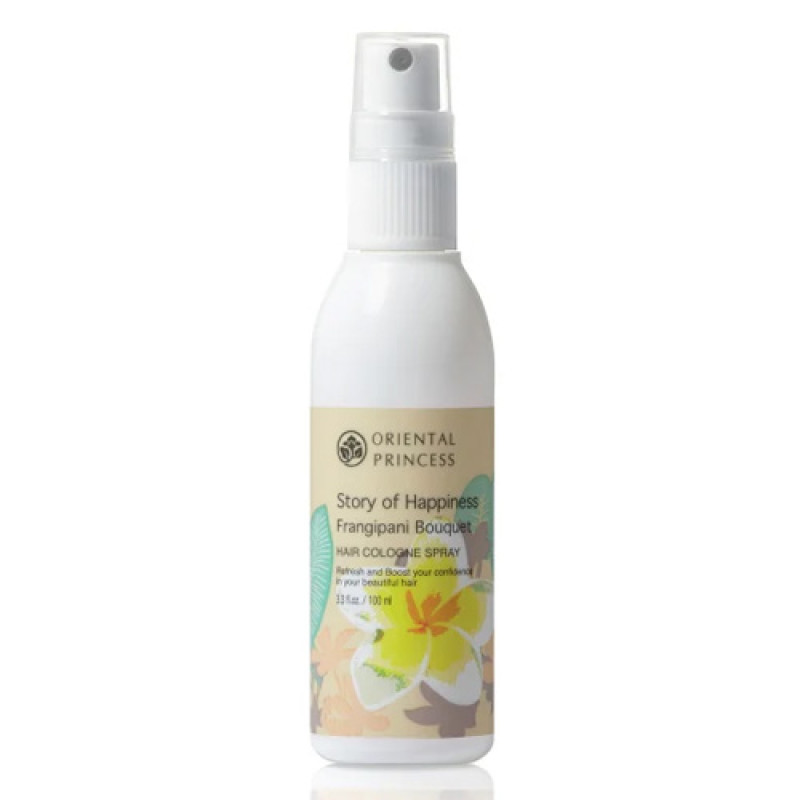 "ORIENTAL PRINCESS" Hair Cologne Spray 'FRANGIPANI and Ylang Ylang'  (100 ml.)