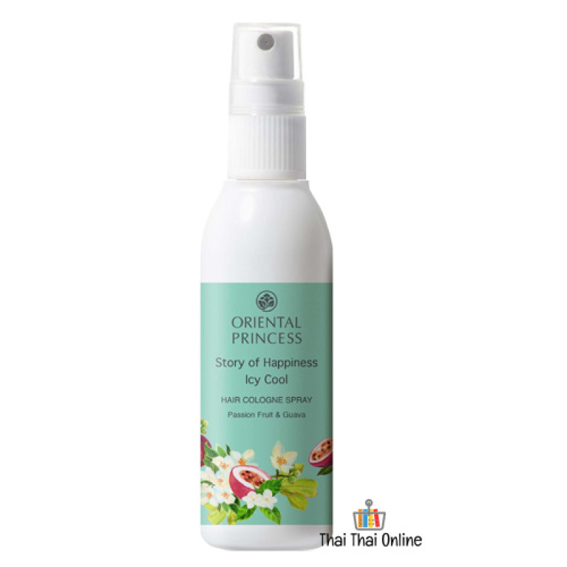 "ORIENTAL PRINCESS" Hair Cologne Spray 'ICY COOL'  (100 ml.) - "ออเรียนทรัล ปริ้นเซล" สเปรย์ฉีดผมหอม