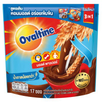 "OVALTINE" Ready Mixed Malt Beverage Chocolate Flavour 3in1 Less Sugar  (31 g x 17  Sachets) - โอวัลติน "OVALTINE" Ready Mixed Malt Beverage Chocolate Flavour 3in1 Less Sugar  (31 g x 17  Sachets) - โอวัลติน