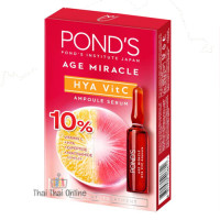 "POND's" Age Miracle HYA Vit C Ampoule Serum 1.2g x 7 DAY TREATMENT (1box) - พอนด์ส "POND's" Age Miracle HYA Vit C Ampoule Serum 1.2g x 7 DAY TREATMENT (1box) - พอนด์ส