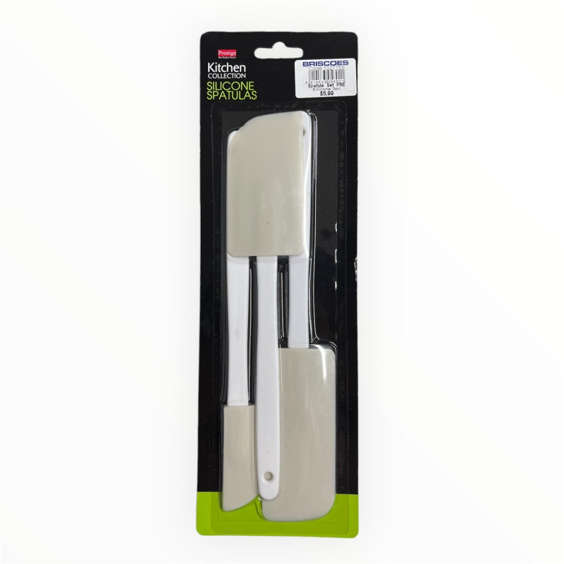 "PRESTIGE" Silicone Spatula - 3 Piece Set (1 pc) - ไม้พาย