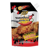 "PURE FOODS" Extremely HOT SPICY CHICKEN GLAZING SAUCE (1000 grams) - "เพียวฟู้ดส์" ซอสดองสไตล์เกาหลี