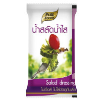 "PURE FOODS" Clear Salad Dressing (100 g.) - สลัดน้ำใส ⚠️ BBF 09/01/2026 