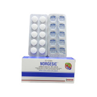 "NORGESIC" Norgesic (20 Tablets) - ยาคลายกล้ามเนื้อ