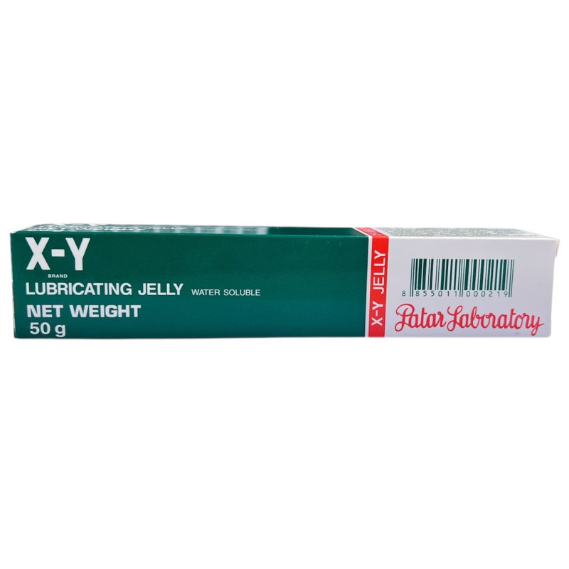 "X-Y" Lubricating Jelly (Water Soluble) (50 กรัม) - เจลหล่อลื่น เจลใส (สูตรน้ำ)