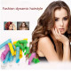 "NO BRAND" 15/25 cm Heatless Curlers (18 pcs) - ม้วนผม