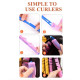 "NO BRAND" 50 cm Heatless Curlers (15 pc) - ม้วนผม