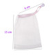 "NO BRAND" Soap Bag - Making more bubble size 9*15 cm+ Coulor Ribon (1 bag)